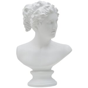 Mauro Ferretti escultura Mujer romana 21,5x14,5x34 cm blanco