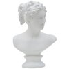 Mauro Ferretti escultura Mujer romana 21,5x14,5x34 cm blanco