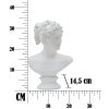 Mauro Ferretti escultura Mujer romana 21,5x14,5x34 cm blanco