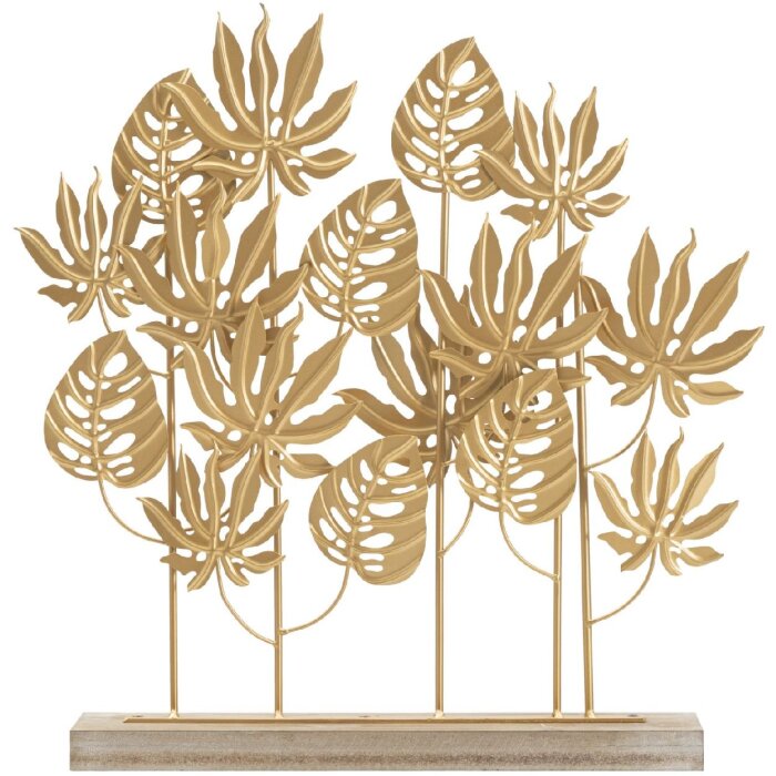 Mauro Ferretti escultura Palma 56x10x57,5 cm oro