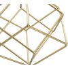 Mauro Ferretti escultura Cubo 16x18x52,5 cm dorado-blanco