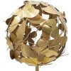 Mauro Ferretti Escultura Mariposa Ø 19,5x40,5 cm oro