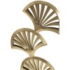 Mauro Ferretti escultura Triple Hoja 23,5x10x44 cm oro-negro