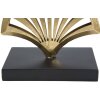Mauro Ferretti escultura Triple Hoja 23,5x10x44 cm oro-negro