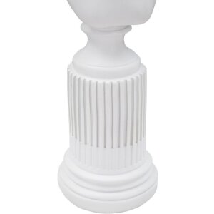Mauro Ferretti escultura Mujer con base 11x10.5x35.5 cm blanco