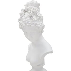 Mauro Ferretti escultura Mujer con base 11x10.5x35.5 cm blanco