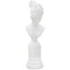 Mauro Ferretti escultura Mujer con base 11x10.5x35.5 cm blanco