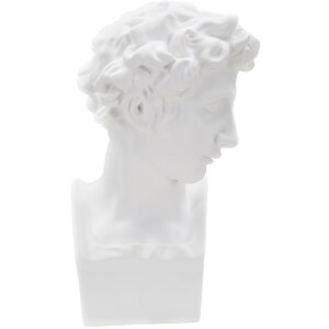 Mauro Ferretti escultura Roman Young 20x17,5x30 cm blanco
