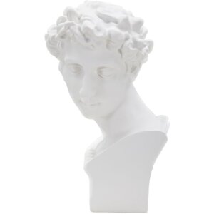 Mauro Ferretti escultura Roman Young 20x17,5x30 cm blanco