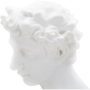 Mauro Ferretti escultura Roman Young 20x17,5x30 cm blanco