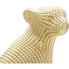 Mauro Ferretti escultura leopardo 23x15,5x29 cm oro