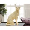 Mauro Ferretti escultura leopardo 23x15,5x29 cm oro