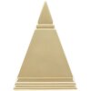 Mauro Ferretti escultura pirámide 11,5x11,5x15,5 cm oro