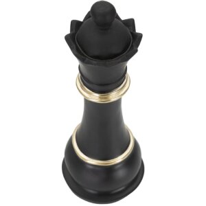 Mauro Ferretti escultura Reina 9x25,5 cm negro-oro