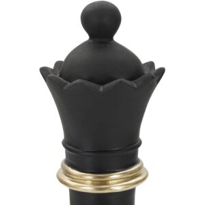Mauro Ferretti escultura Reina 9x25,5 cm negro-oro