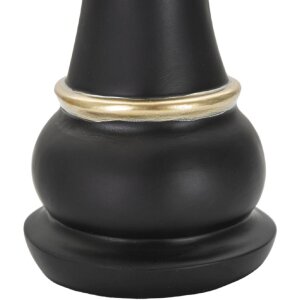 Mauro Ferretti escultura Reina 9x25,5 cm negro-oro