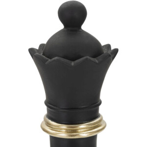Mauro Ferretti escultura Reina 9x25,5 cm negro-oro