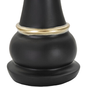 Mauro Ferretti escultura Reina 9x25,5 cm negro-oro
