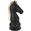 Mauro Ferretti escultura Caballo 10,5x8,5x19 cm negro-dorado