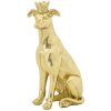 Mauro Ferretti escultura perro Dog Gold 20x12.5x33 cm oro