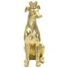 Mauro Ferretti escultura perro Dog Gold 20x12.5x33 cm oro