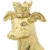Mauro Ferretti escultura perro Dog Gold 20x12.5x33 cm oro