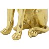 Mauro Ferretti escultura perro Dog Gold 20x12.5x33 cm oro