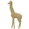 Mauro Ferretti escultura jirafa 19,8x8x40 cm oro