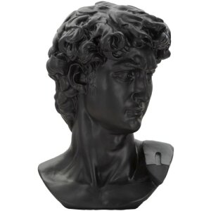 Mauro Ferretti Busto Cabeza Grande Negro 44x35,5x60 cm negro