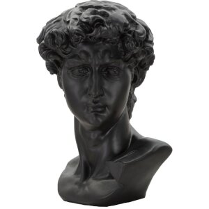 Mauro Ferretti Busto Cabeza Grande Negro 44x35,5x60 cm negro
