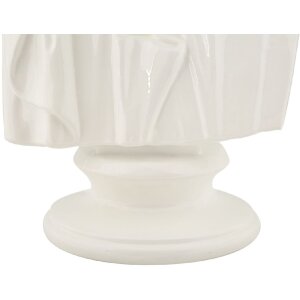 Mauro Ferretti escultura Sage 12.9x12.5x25 cm blanco