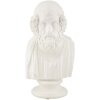 Mauro Ferretti escultura Sage 12.9x12.5x25 cm blanco