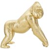Mauro Ferretti escultura gorila 24,3x13,9x22,8 cm oro