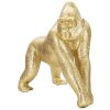 Mauro Ferretti escultura gorila 24,3x13,9x22,8 cm oro