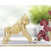 Mauro Ferretti escultura gorila 24,3x13,9x22,8 cm oro