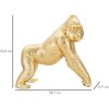 Mauro Ferretti escultura gorila 24,3x13,9x22,8 cm oro