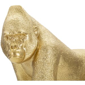 Mauro Ferretti escultura gorila 29,7x11,5x21,8 cm oro