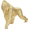 Mauro Ferretti escultura gorila 29,7x11,5x21,8 cm oro