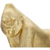 Mauro Ferretti escultura gorila 29,7x11,5x21,8 cm oro