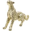 Mauro Ferretti estatuilla leopardo 33x7,7x19,5 cm oro negro