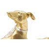 Mauro Ferretti escultura perro 32,2x9,5x18,3 cm oro plata