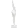 Mauro Ferretti figura yoga de pie Mujer Yoga 16x9x45,8 cm blanco