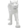 Mauro Ferretti escultura pantera blanca 70x18x32,5 cm
