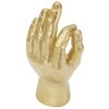 Mauro Ferretti escultura de mano Ok Hand 10x7x22,5 cm oro