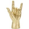 Mauro Ferretti escultura de mano Yeah Hand 14,5x7x23 cm oro