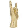 Mauro Ferretti escultura de mano Yeah Hand 14,5x7x23 cm oro