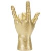 Mauro Ferretti escultura de mano Yeah Hand 14,5x7x23 cm oro