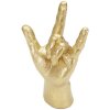 Mauro Ferretti escultura de mano Yeah Hand 14,5x7x23 cm oro