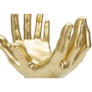 Escultura de mano Mauro Ferretti Manos de Paz 25x15x24 cm oro