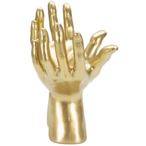 Escultura de mano Mauro Ferretti Manos de Paz 25x15x24 cm oro